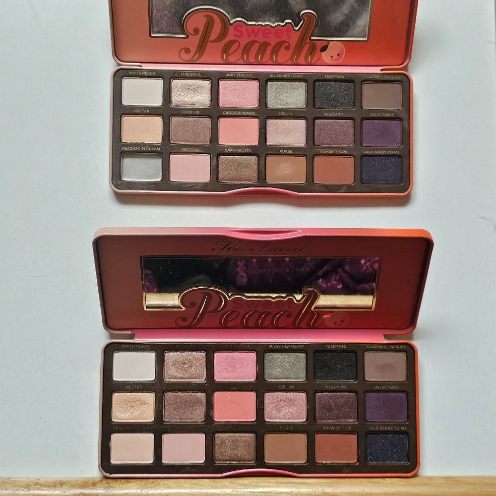2 x Too Faced SWEET PEACH Eye Shadow Palette